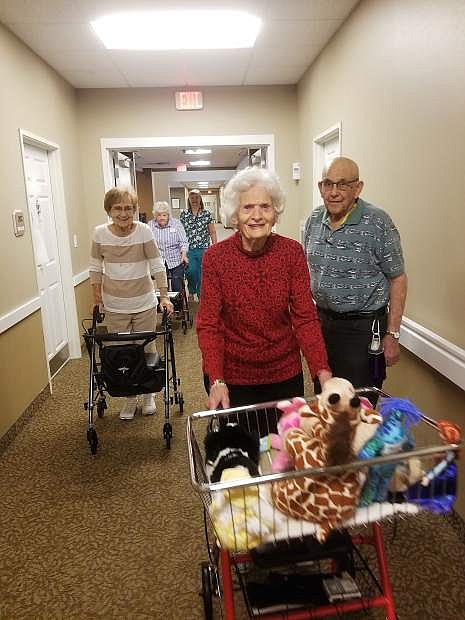 Seniors from Summit Estates Senior Living and Memory Care in Reno are training for a one-mile event created by The Dolan Running Series.