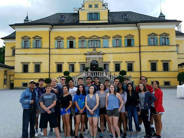 Students from Reno, Sparks and Carson City travelled for 18 days through Europe this summer.
