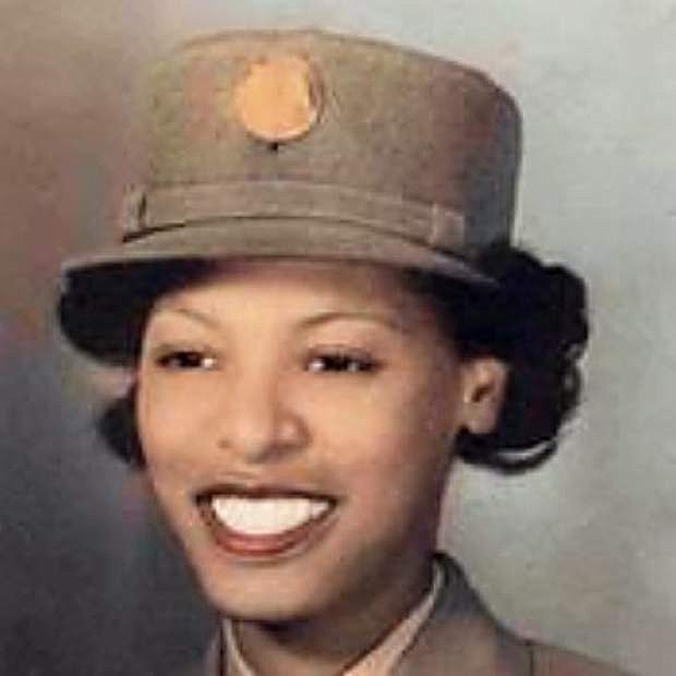 United Stated Army WAC Sgt. Evelyn Johnson served in the 6888th Central Postal Directory Battalion in Birmingham, England and Rouen, France during World War II.