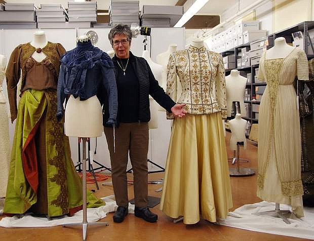 Jan Loverin is curator of clothing and textiles at the Marjorie Russell Clothing and Textile Research Center. Photo courtesy of Nevada State Museum