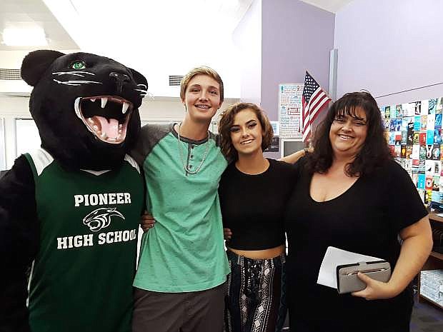 Panther families visited Pioneer High School on Back to School Night on Sept. 18 to visit the campus, discuss curriculum and learning goals with teachers, and see construction progress.