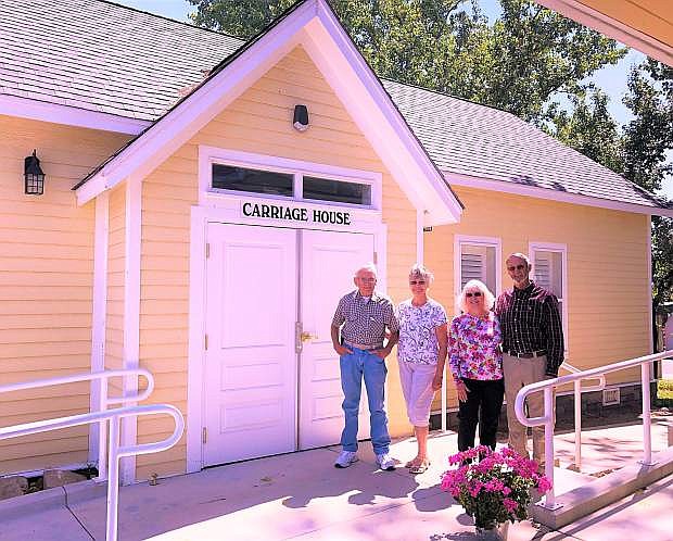 The Carriage House of the Foreman-Roberts House, 1207 N. Carson St., is housing a new exhibit highlighting the historic sites of Carson City.