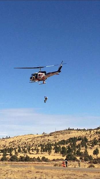 The Nevada Division of Forestry is testing a new rescue system.