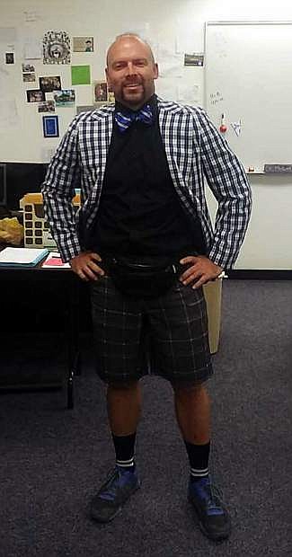 CHS Dress for Success nominee physical education teacher Jared Hagar