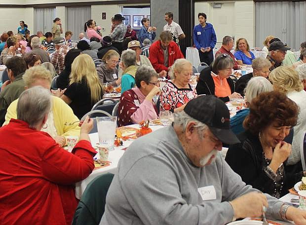 Every year the Christian Life Center serves hundreds of people at their annual Thanksgiving meal.
