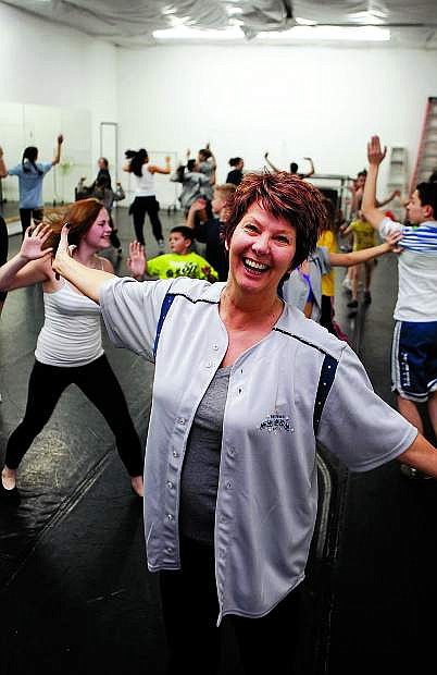 Published Caption: Gina Kaskie-Davis dances at her Carson City studio on Friday. Shannon Litz / Nevada Appeal Photographer&#039;s Caption: None