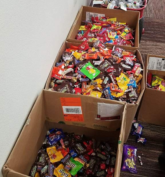 Kids can get paid to send their Halloween candy to military troops serving overseas.