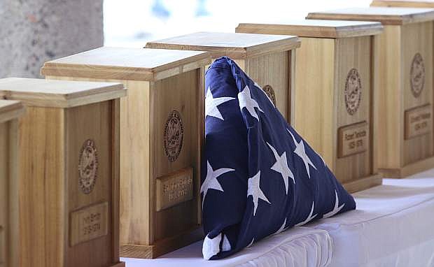 A military service for 19 veterans whose remains were unclaimed will be conducted Friday at the Northern Nevada Veterans Memorial Cemetery in Fernley.