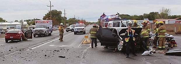 The Sheckler Cutoff and U.S. Highway 50 intersection has been the site of numerous crashes.