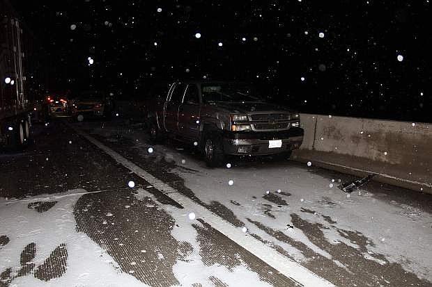 A Carson City man was killed in a fatal crash on Interstate 580 on Thursday.