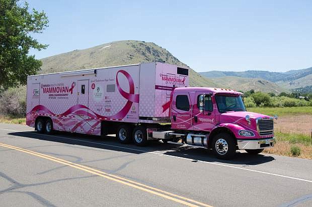The Mammovan will stop at the Nevada Legislature Monday as part of Community Health Provider Day.