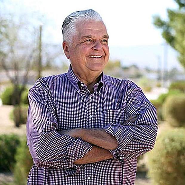 Steve Sisolak was sworn in Jan. 7 as Nevada&#039;s 30th elected governor.