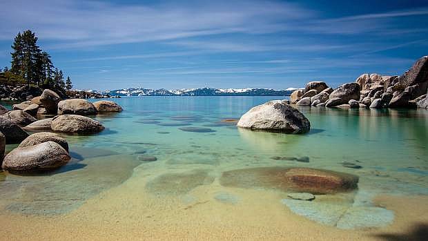 Sand Harbor on the north shore of Lake Tahoe.