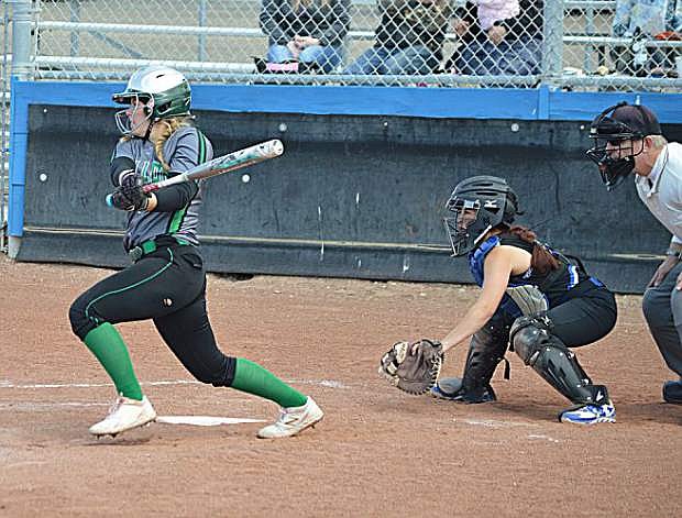 Lorynn Fagg had two hits and drove in three runs against Lowry.