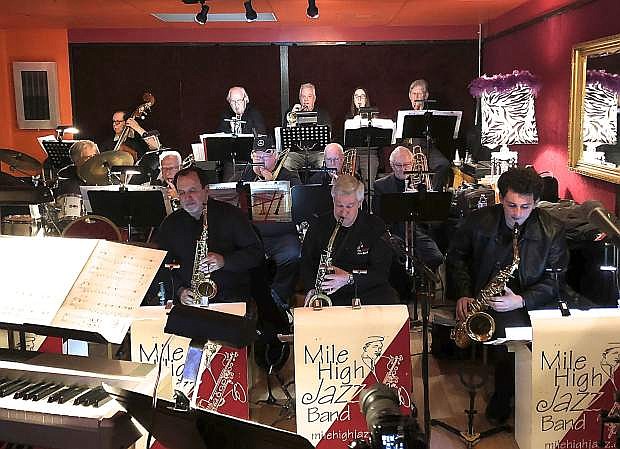 The Mile High Jazz Band will peform Big Band jazz.