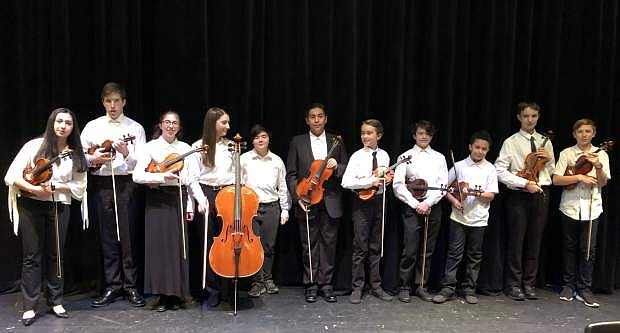 Symphony Youth Strings advanced student ensemble STRAZZ performed at the Community Center in November and will play in the April 25 concert, &quot;Music is for Life.&quot;