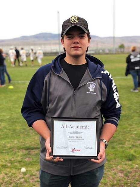 Conor Keitz of Oasis Academy College Prep was named an Academic All-American for 2019 in lacrosse.
