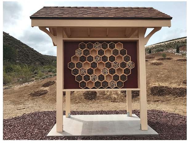A ribbon cutting for the Bee Habitat will be held on June 7.