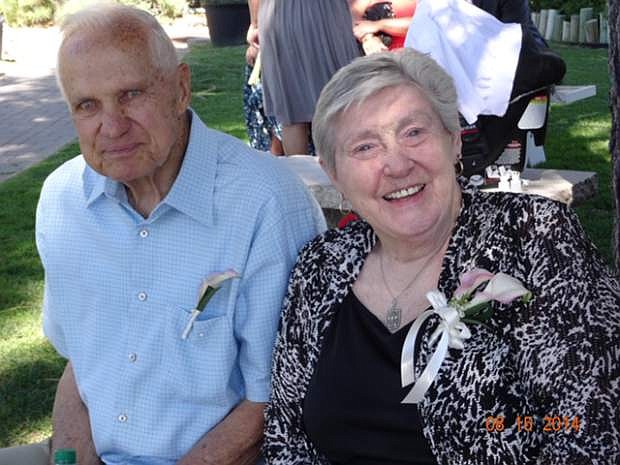 Marjorie Kanoff and Bruce Kanoff of Carson City celebrated 70 years of marriage May 8. They were married in Reno in 1949.
