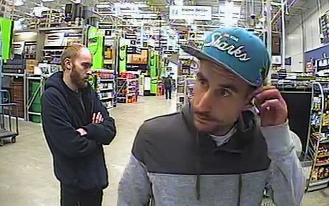 Secret Witness is offering a reward for information leading to the arrest and prosecution of the suspects wanted for questioning in a vehicle burglary and fraudulent use of credit cards case.