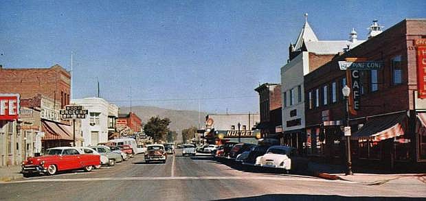 Carson City as it looked in the 1950s.