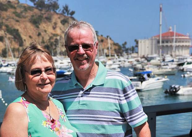 Sable and Stephen Shaw of Carson City celebrated their 50th wedding anniversary on July 26 on Catalina Island with their family.