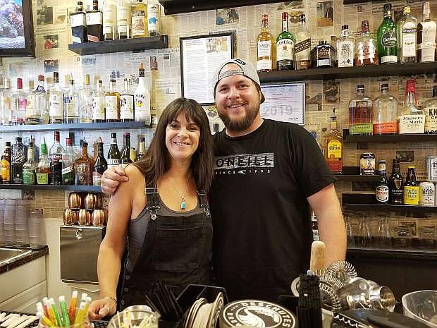 Lori Baxter and her son Jesse Baxter own and operate Bella Vita in the Carson Mall, which is now open for lunch Monday through Saturday and until 7 p.m. Wednesday through Friday.