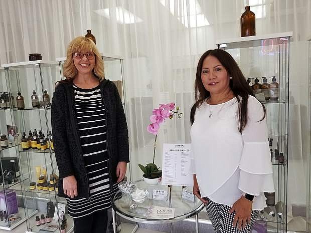 Laura Segura, hairstylist, and Mahira Gomez, esthetician, are holding a grand opening Oct. 5 for their new salon, La Nova Beauty.