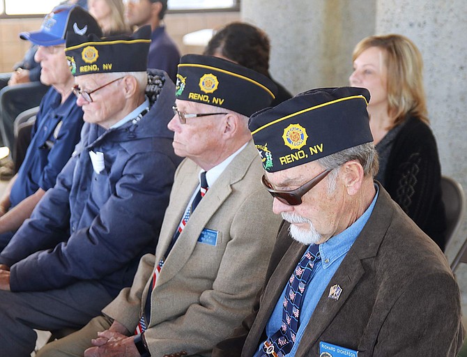 Members of the American Legion in Reno attended the last Missing in Nevada service.