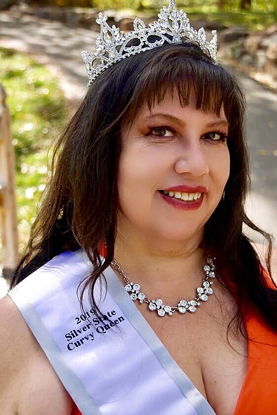 Cecilia Merrell of Carson City, 54, is preparing to compete in Saturday&#039;s Silver State Curvy Queen Pageant at Carson Valley Inn Casino in Minden. Courtesy