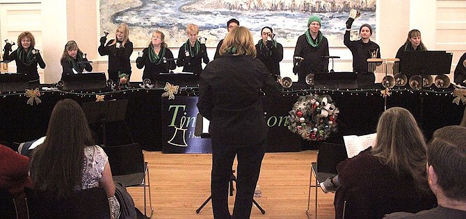 The Tintabulation Handbell Ensemble stops at the Churchill County Museum on Sunday for its annual visit to Fallon.