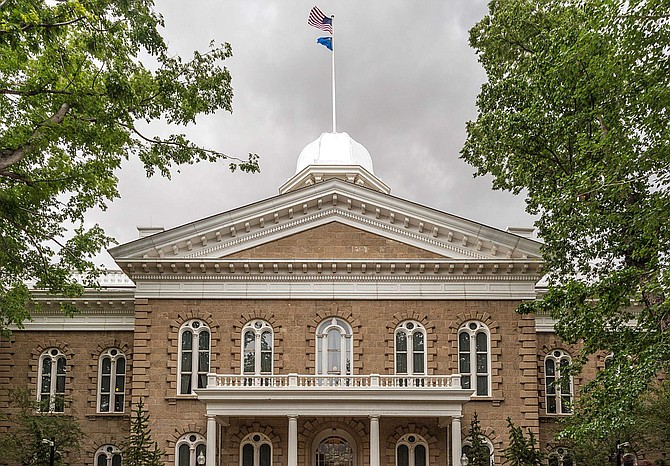 Nevada state capitol building in Carson City