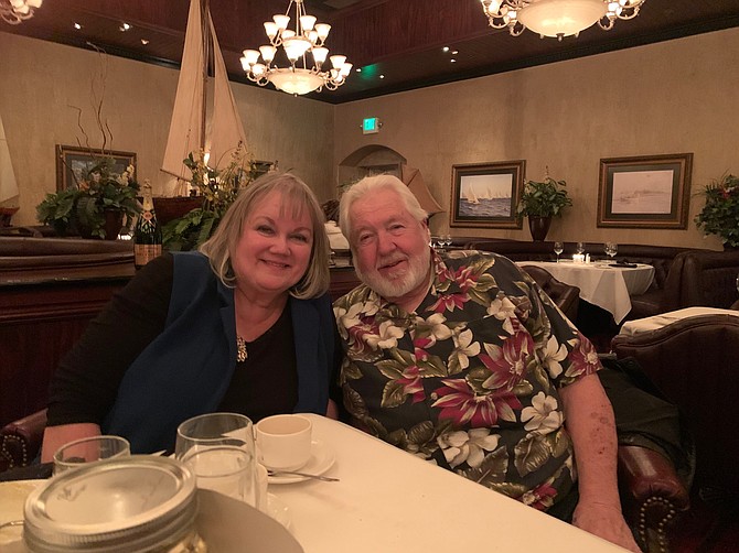 Tony and Gwynne Martin of Carson City celebrated their 50th anniversary dinner on March 7. 