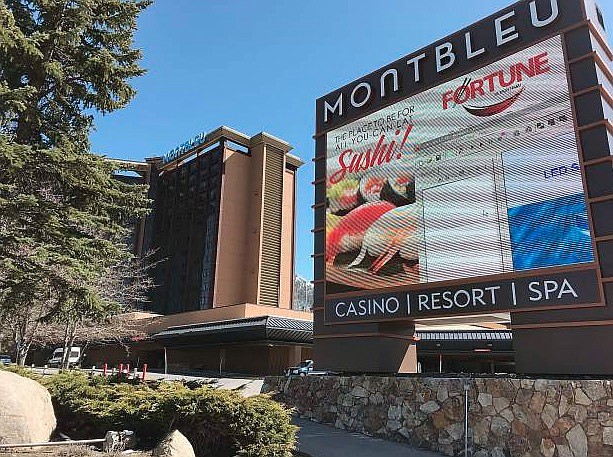 The MontBleu Casino in Stateline.