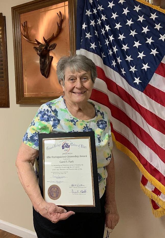 Carol Park was named Citizen of the Year