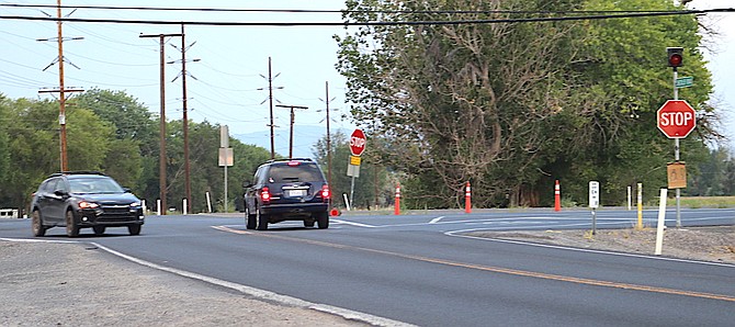 NDOT is transforming the Sheckler Road and U.S. Highway 95 intersection into a four-way stop this week.