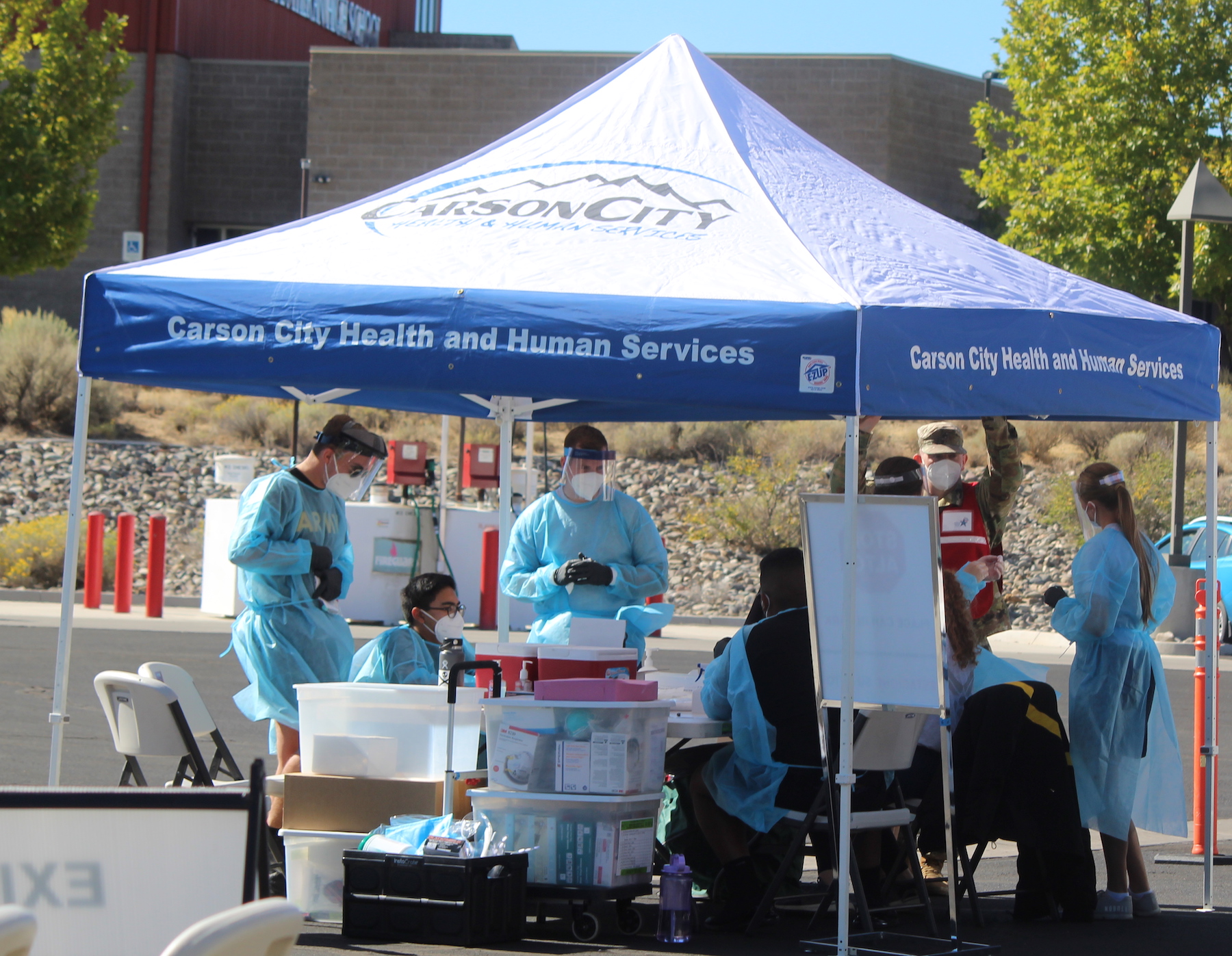 Carson City official: Coronavirus vaccine for front-line workers possible  in October