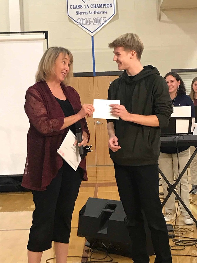 Sierra Lutheran High School senior Andreas Gilson has been named a Commended Student in the 2021 National Merit Scholarship Program.