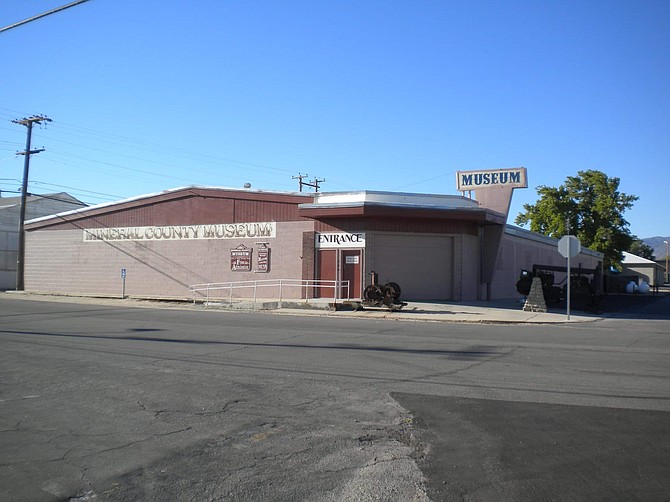 Mineral County Museum, 400 Tenth Street, Hawthorne, Nevada.  Photograph taken June 14, 2010.
