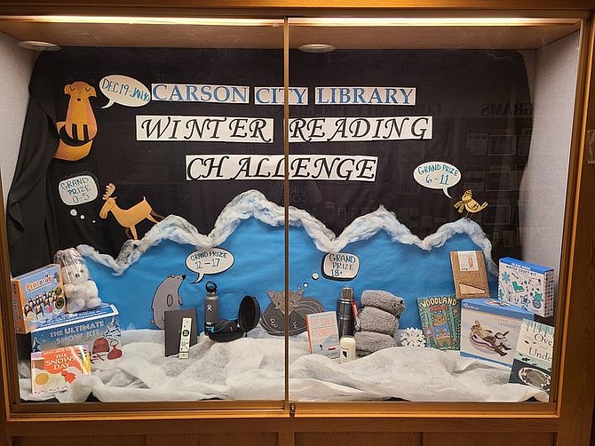 The Carson City Library recently held its Books Like Us: Winter Reading Challenge.