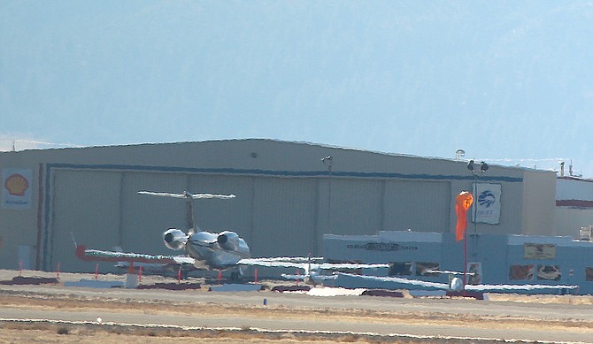 The east side of Minden-Tahoe Airport is being developed for gliders.