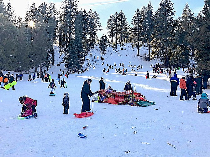 The Spooner sledding hill is both popular and hazardous, first responders say.