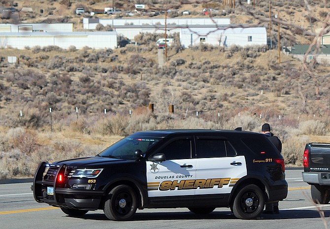 Douglas County Sheriff's deputies are at the scene of a shooting in Topaz Ranch Estates