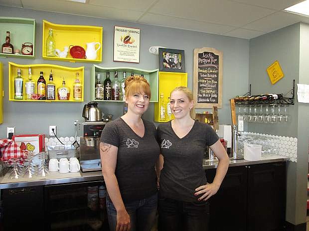 Haley Wood and Jessie Watnes started their stad-alone restaurant concept, Two Chicks, leaving behind a previous venture, GourMelt mobile food truck.