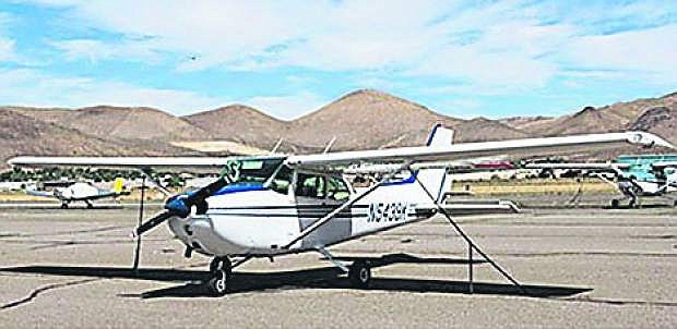Carson Aviation Academy is teaming up with Charter College to offer aviation degrees. This Cessna 172 is one of the places in the academy&#039;s fleet based at the Carson City Airport.