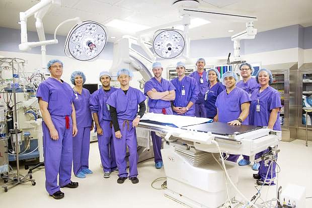 The TAVR surgical team at Renown Health.