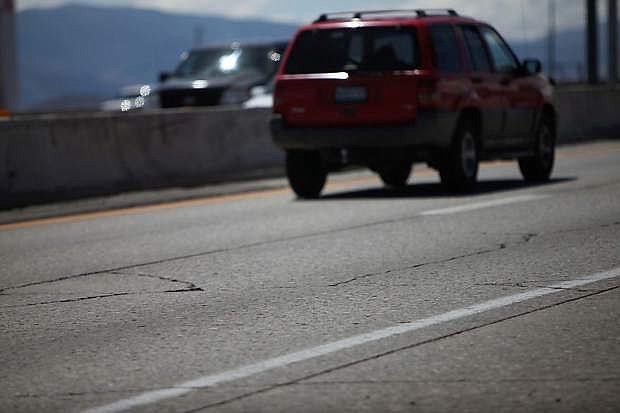 NDOT will replace the cracked and deteriorated roadway on southbound I-580 next summer.