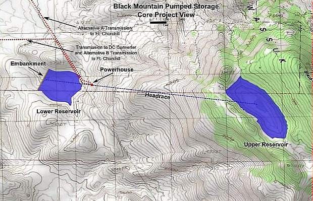 Gridflex Energy Inc.&#039;s Black Mountain Pumped Storage project is located in both Lyon and Mineral counties.