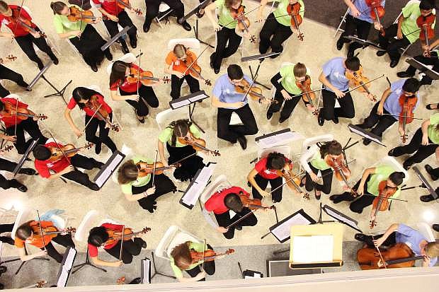 The Youth Symphony Orchestra gives a high-level orchestral experience to aspiring student musicians in the region.