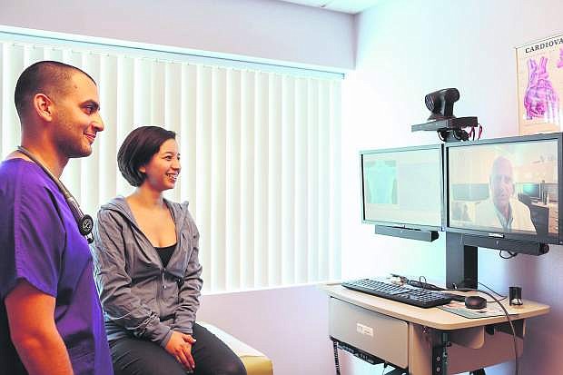Telemedicine, being introduced at Renown Health, will help bridge the distance between rural patients and physicians and health education services.